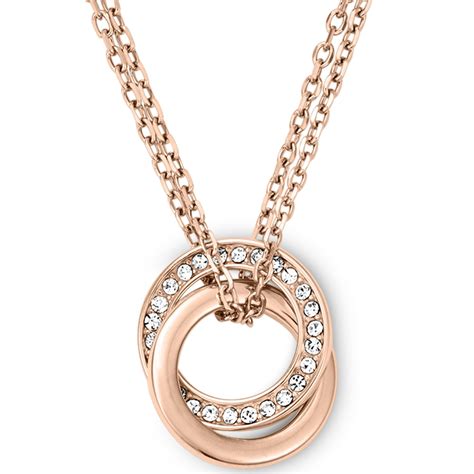 michael kors rose gold jewelry|rose gold necklace for women.